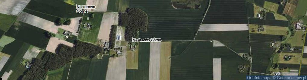 Zdjęcie satelitarne Nasierowo Górne ul.